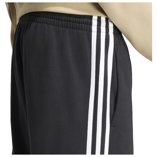 Adidas Ανδρικό παντελόνι φόρμας Essentials 3-Stripes Fleece Tapered Open Hem Pants